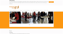 Desktop Screenshot of fundraisingforum.de